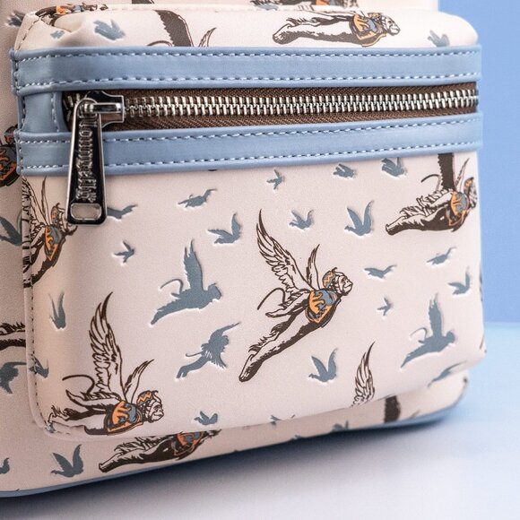 Loungefly The Wizard of Oz Flying Monkeys AOP Mini Backpack & Wallet Set NWT main image 8